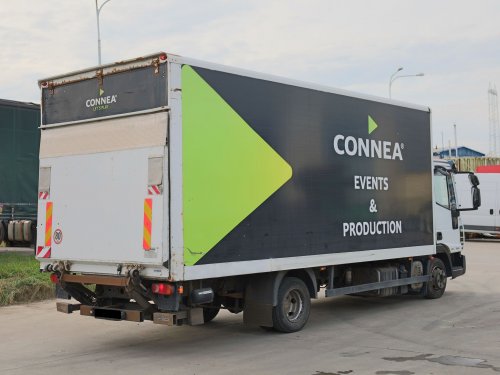 Iveco EUROCARGO ML 75E16, EURO 5 EEV, 15 PALET, HYDRAULICKÉ ČELO PALFINGER (MAX 1000 KG)