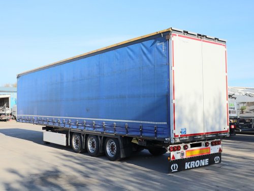 Krone SD, ROZTAHOVACÍ NÁVĚS, LOW DECK, 36 TUN, 34 PALET, PŘÍZDVIH STŘECHY, PODLAHA OMEGA PROFIL, NÁPRAVY SAF